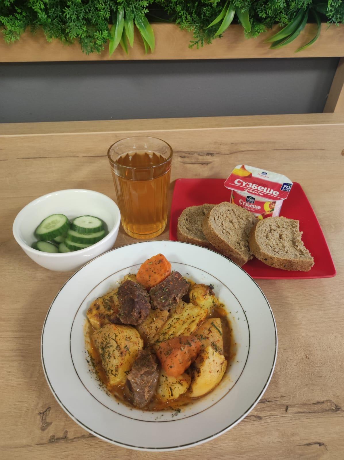 «2023 жылғы 11 сәуірге арналған бюджет қаражаты есебінен оқушыларды тегін тамақтандыру мәзірі»//Меню бесплатного питания школьников за счет бюджетных средств на 11 апреля 2023 года»