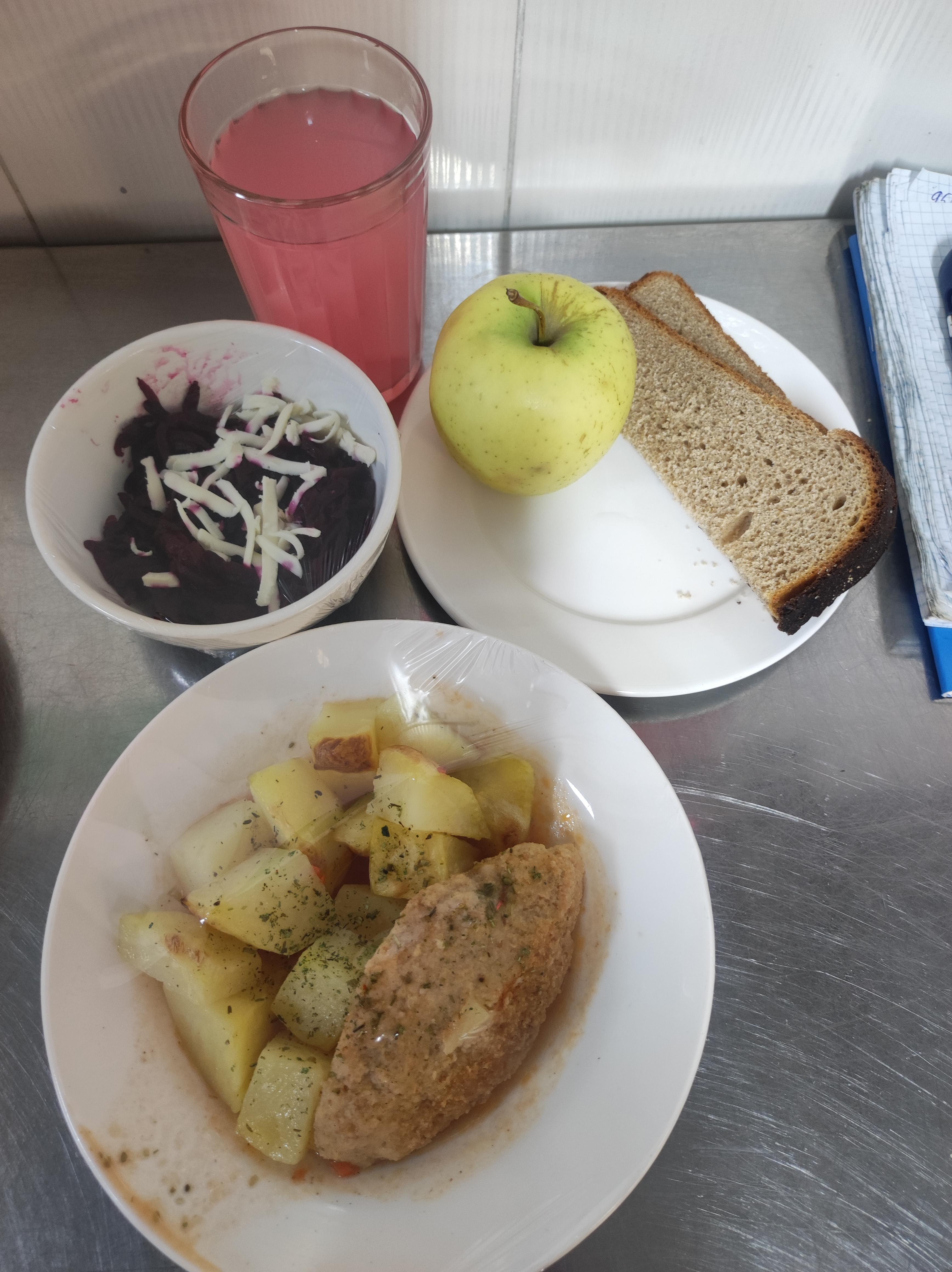 «2025 жылғы 25 ақпанға арналған бюджет қаражаты есебінен студенттерді тегін тамақтандыру мәзірі» // "Меню бесплатного питания обучающихся за счёт бюджетных средств на 25 февраля 2025 года"