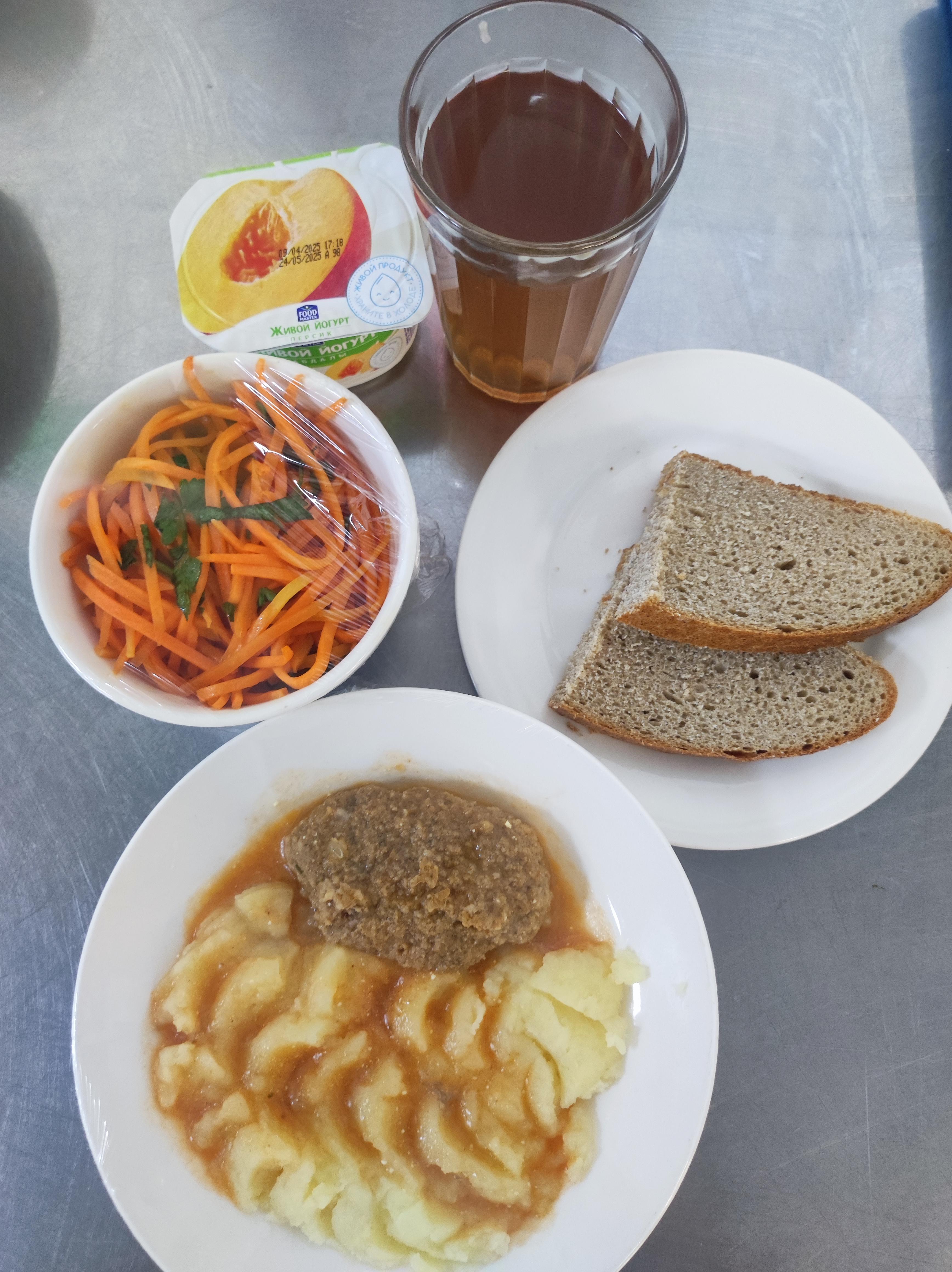 "2025 жылғы 29 сәуір арналған бюджет қаражаты есебінен студенттерді тегін тамақтандыру мәзірі» // "Меню бесплатного питания обучающихся за счёт бюджетных средств на 29 апреля 2025 года"